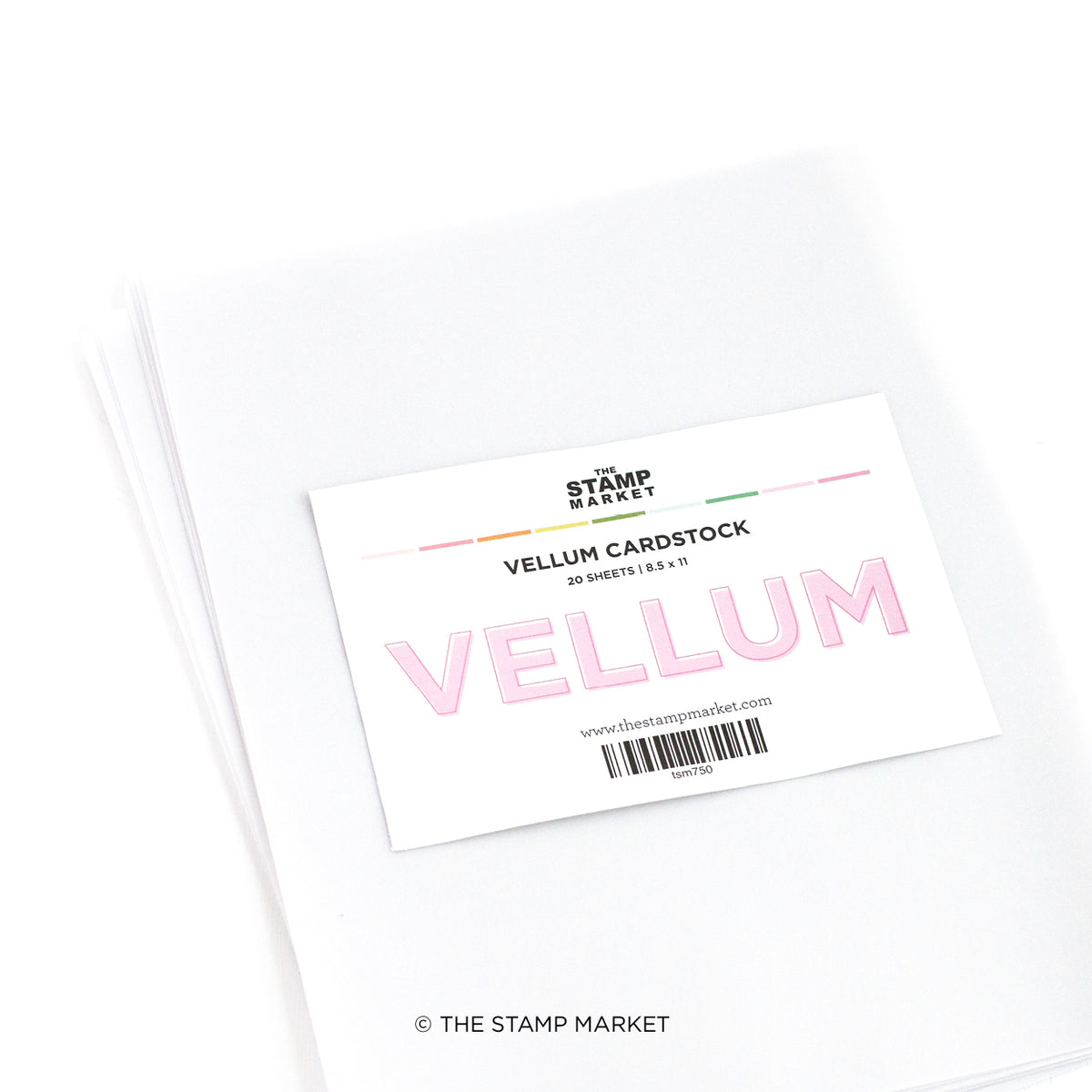 Vellum 8-1/2 X 11 Cardstock