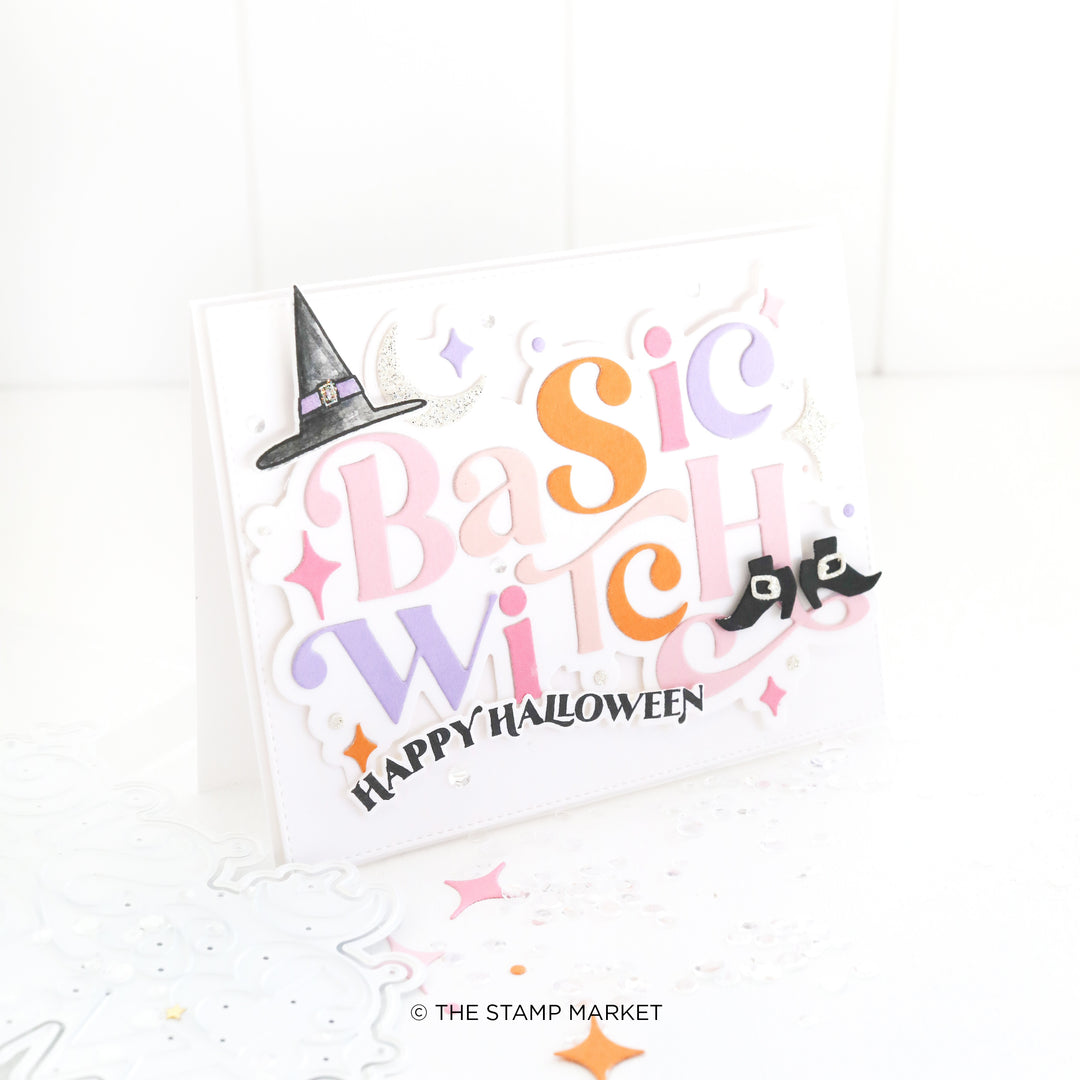 BASIC WITCH GREETINGS STAMP