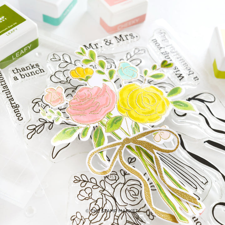 BEAUTIFUL BOUQUET  STAMP