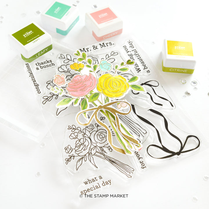 BEAUTIFUL BOUQUET  STAMP