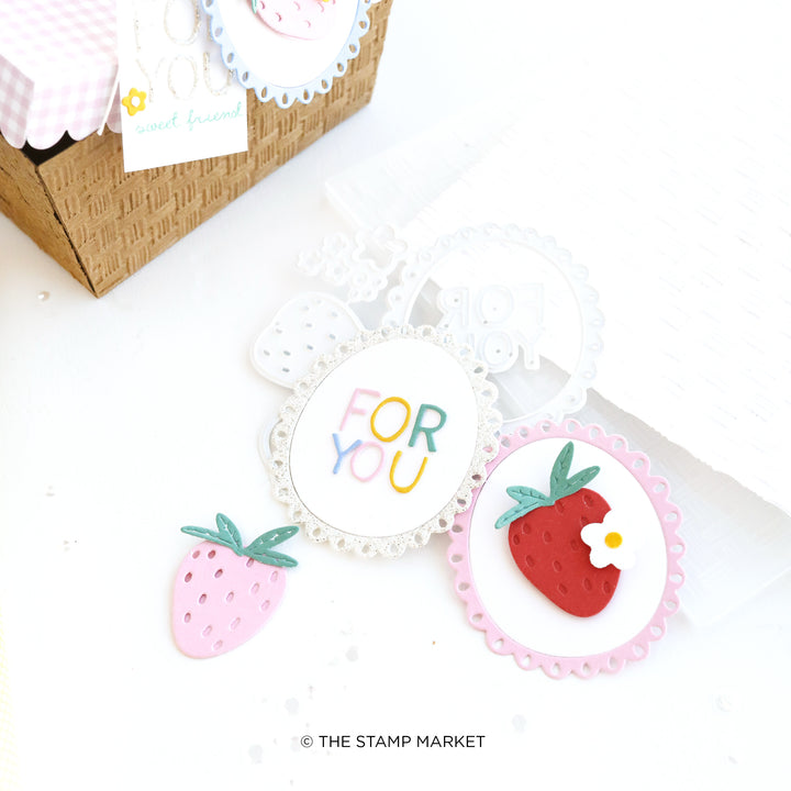 BERRY BLOSSOM FRAME DIE