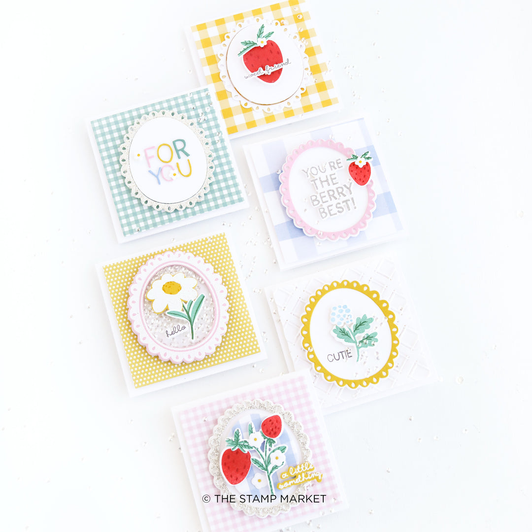 BERRY BLOSSOM HELLOS STAMP