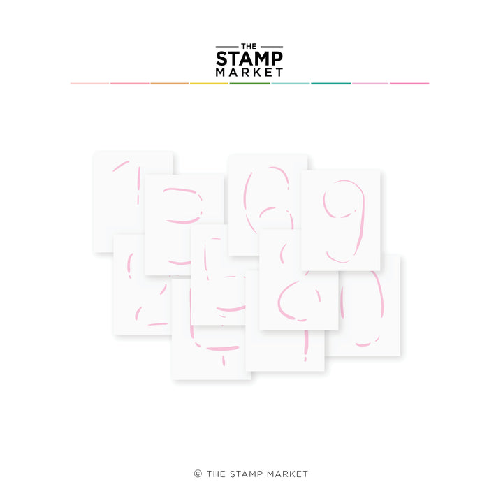 BIG BALLOONS STENCILS