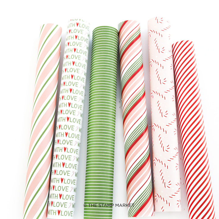CANDY CANE LANE 6X6 PATTERNS