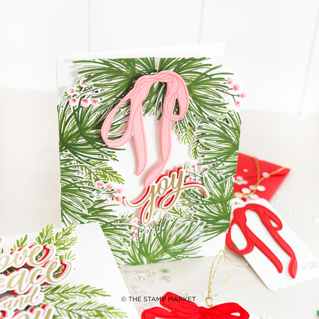 GOOD CHEER GREENERY STAMP