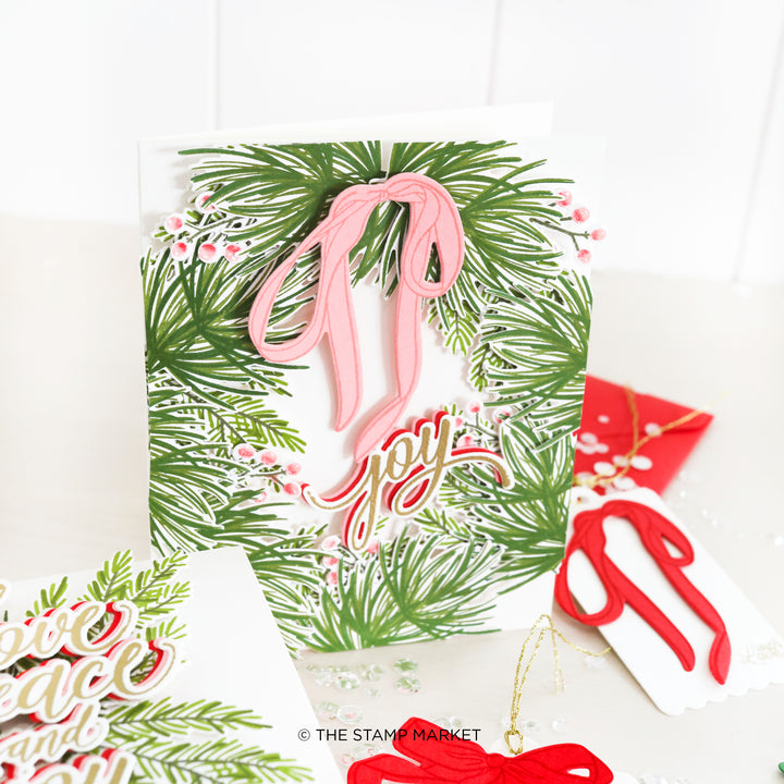 GOOD CHEER GREENERY STAMP