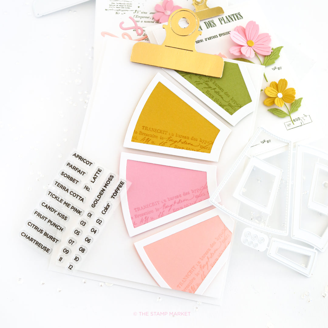 COLOR WHEEL SWATCHES DIE
