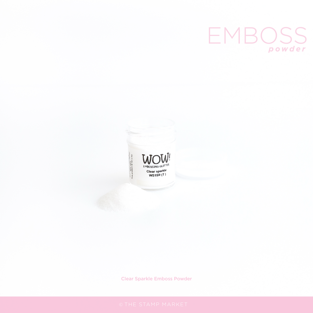 CLEAR SPARKLE EMBOSSING