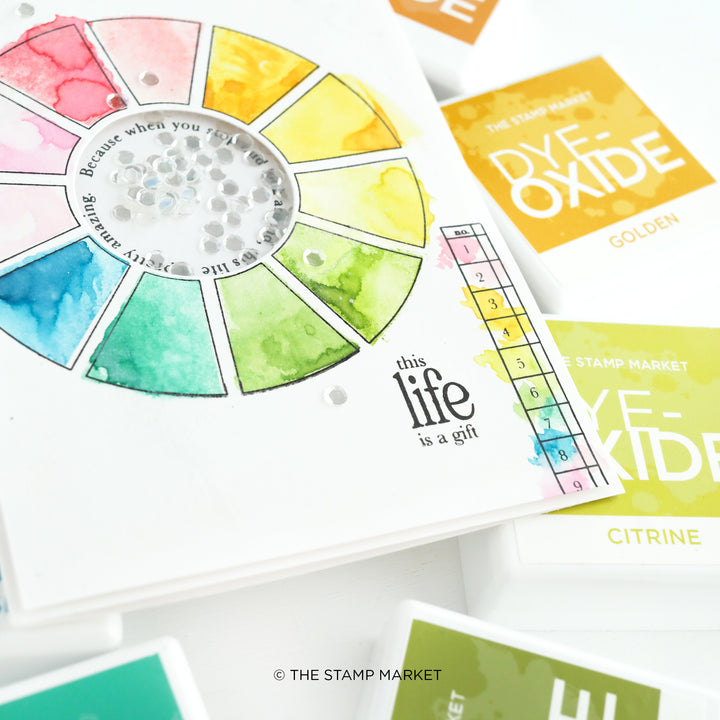 COLORFUL LIFE STAMP SET