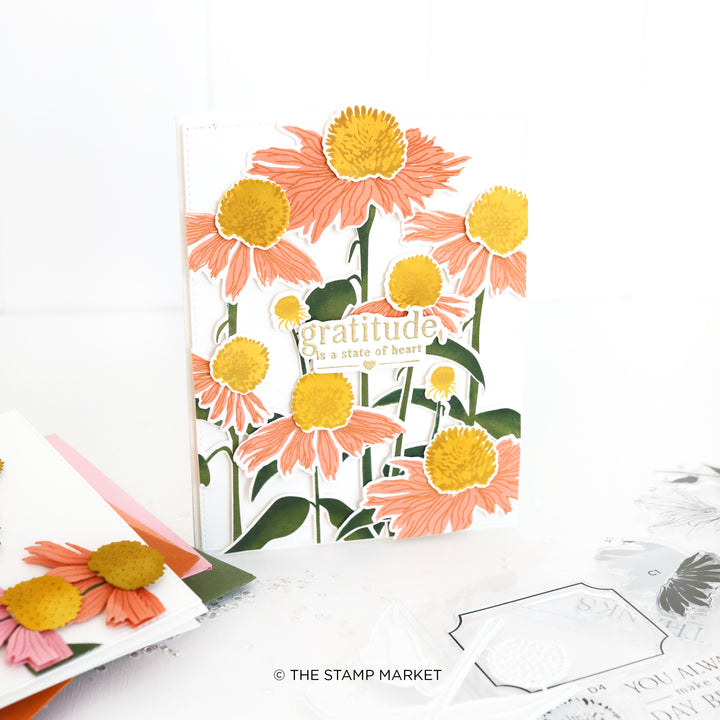 CONEFLOWER FIELD STAMP