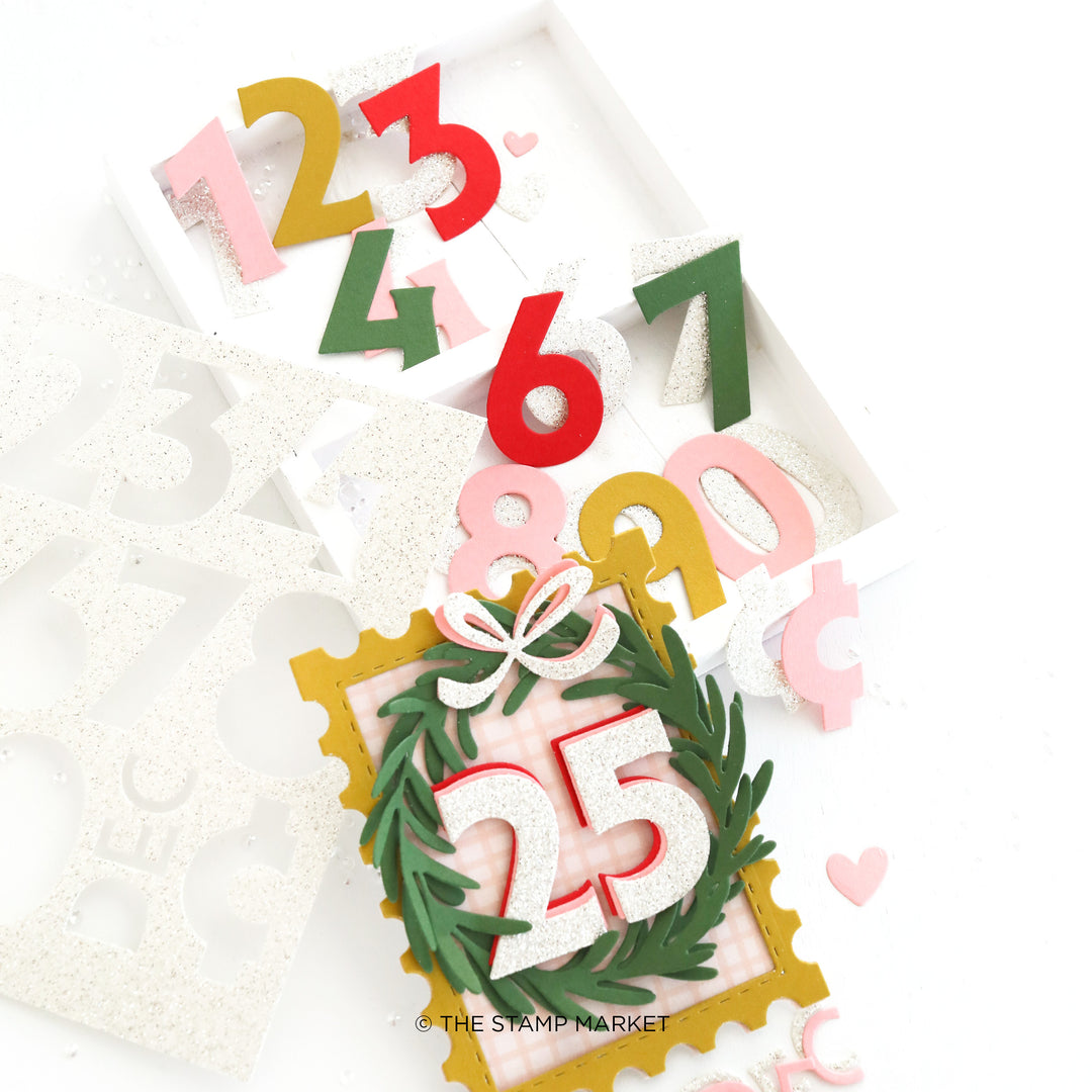 DEC COUNTDOWN NUMBERS DIE