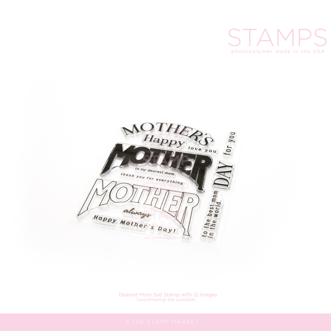 DEAREST MOM STAMP