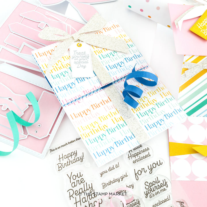 FILLED WITH WISHES STAMP