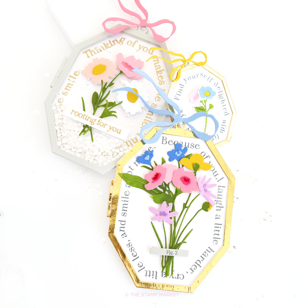 FRAMED WITH A RIBBON DIE