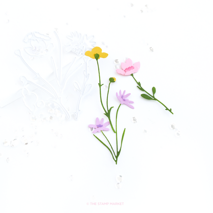 BUILDER BLOOMS 1 DIE