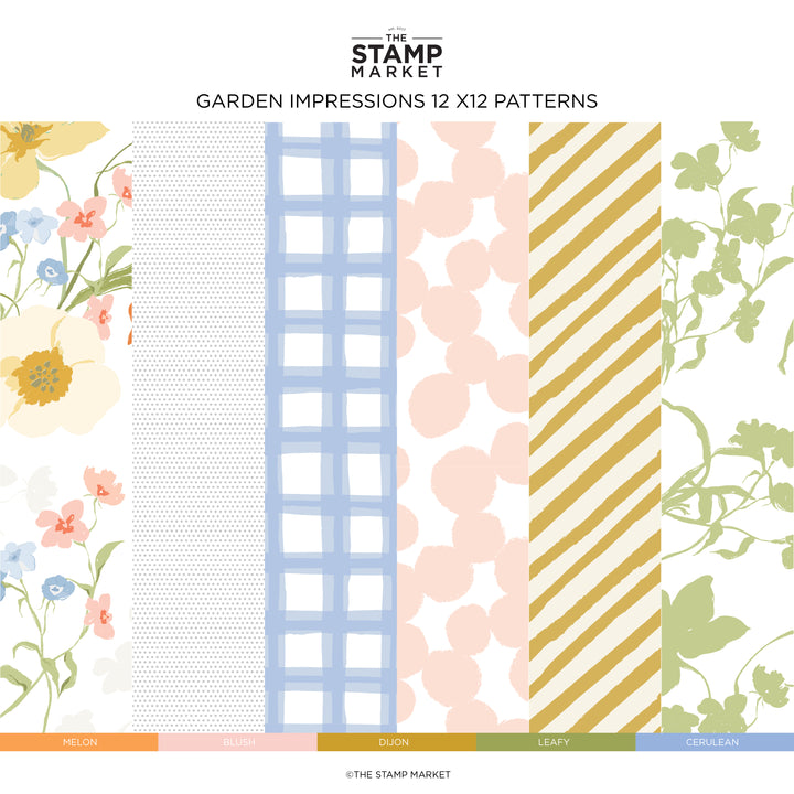 GARDEN IMPRESSIONS 12 X 12 PATTERNS