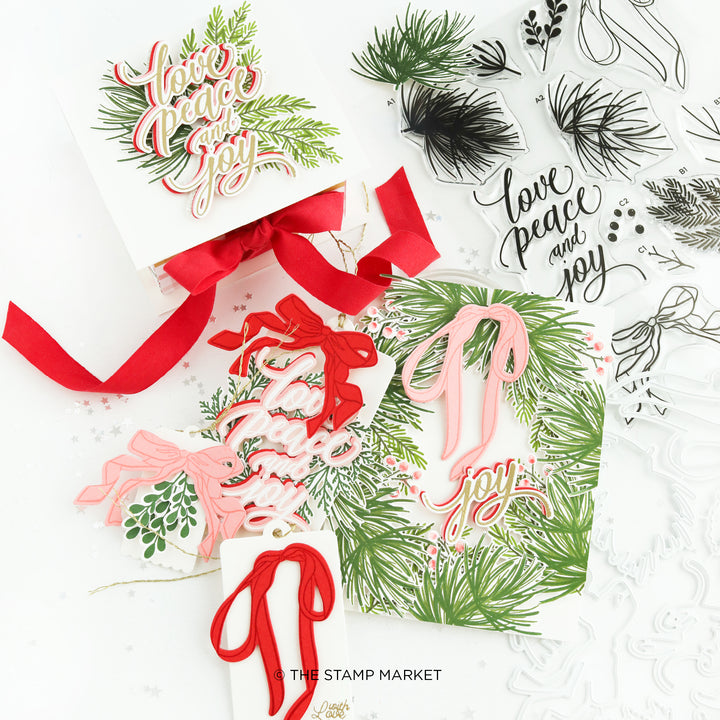 GOOD CHEER GREENERY STAMP