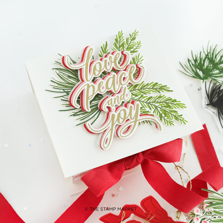 GOOD CHEER GREENERY STAMP