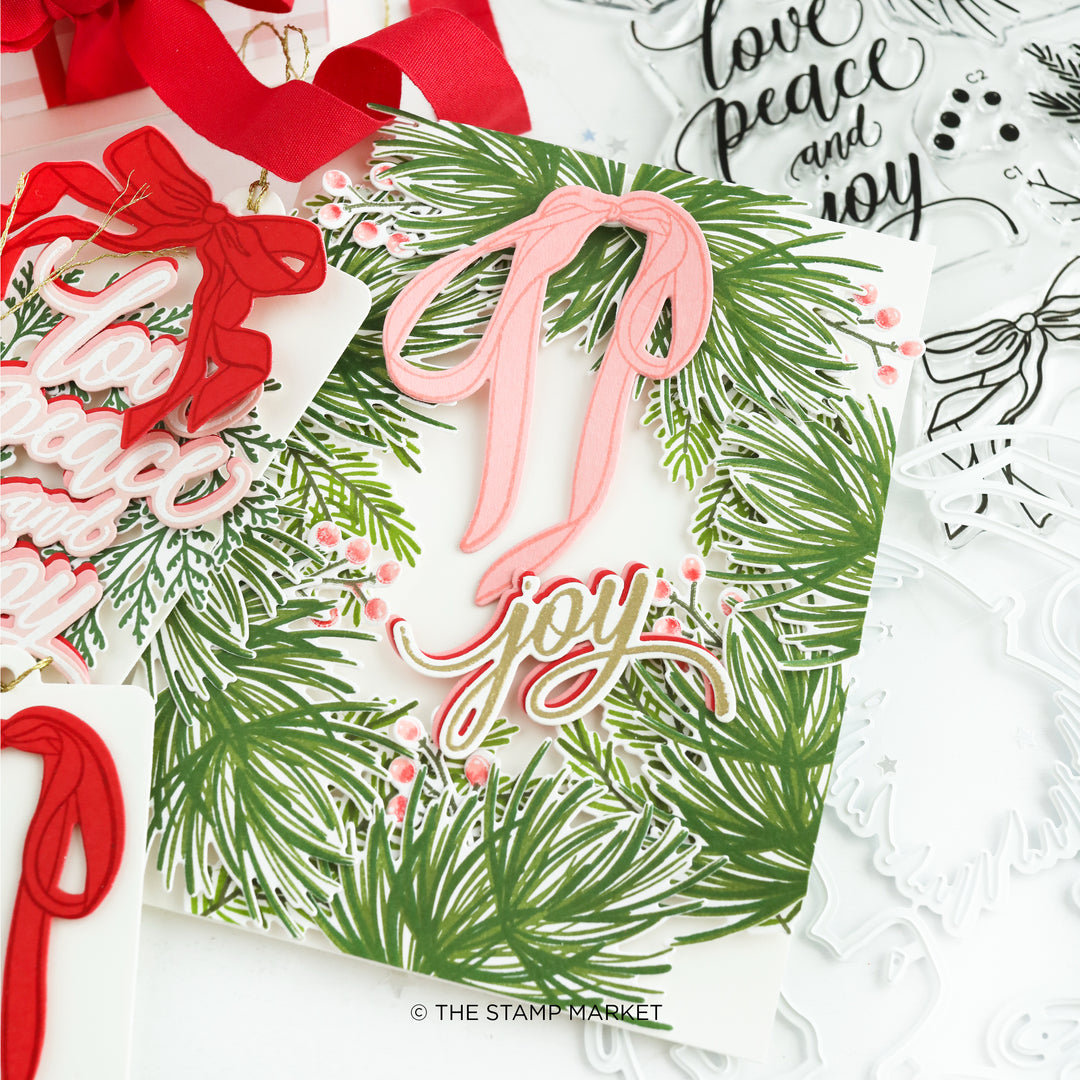GOOD CHEER GREENERY STAMP