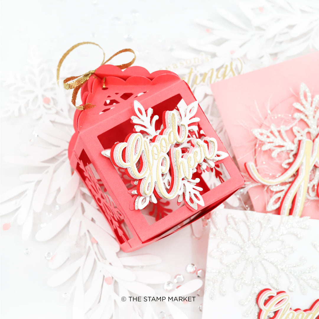 GOOD CHEER GREETINGS STAMP SET