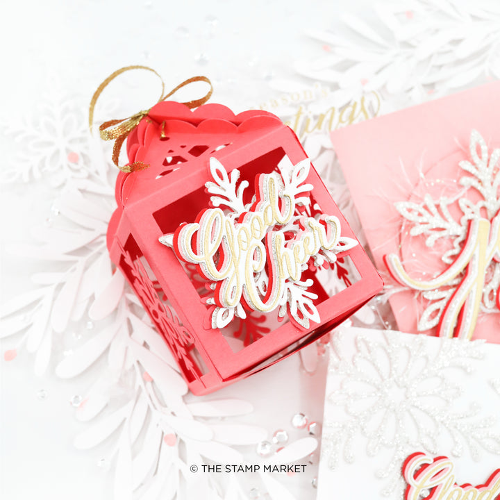GOOD CHEER GREETINGS STAMP SET