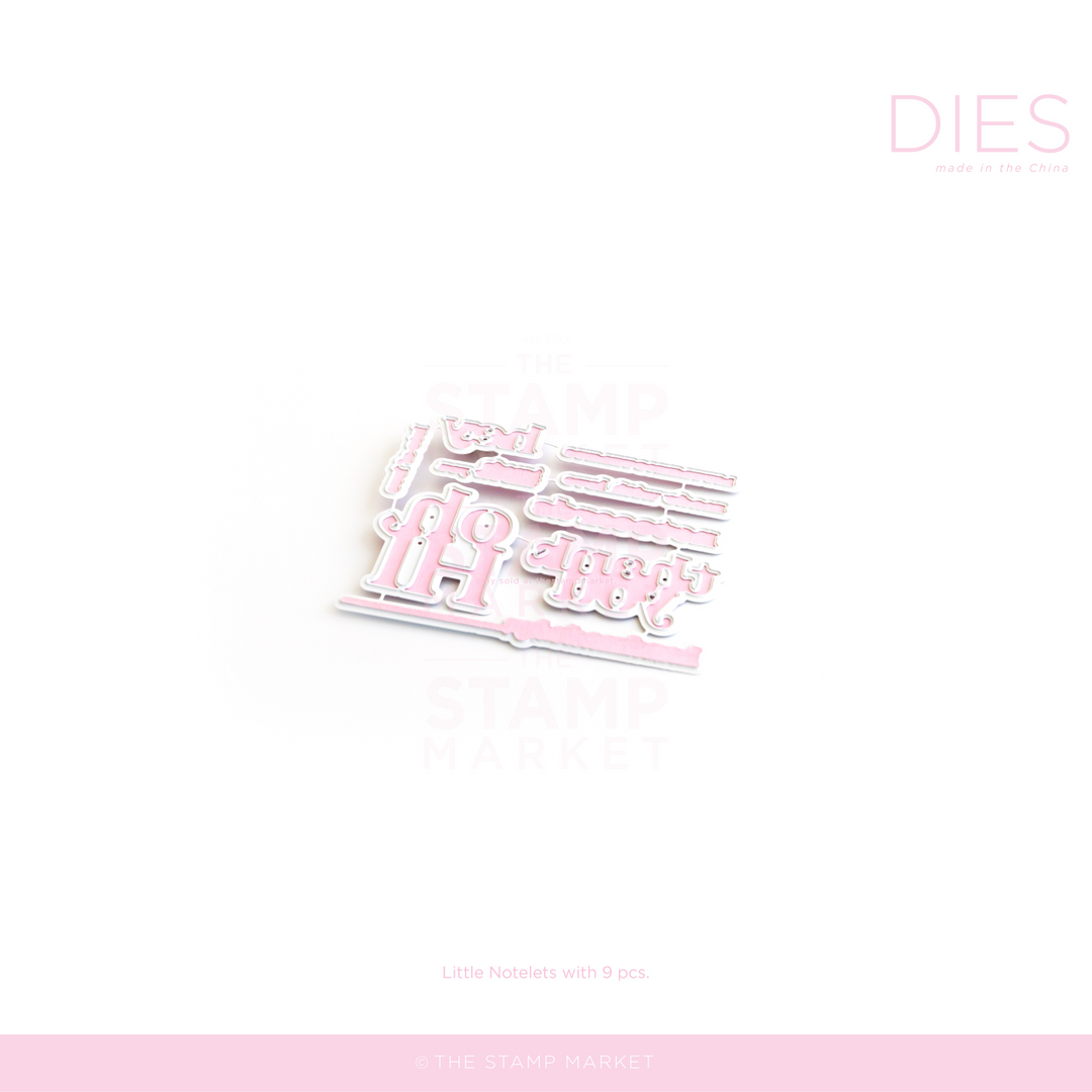 LITTLE NOTELETS DIE