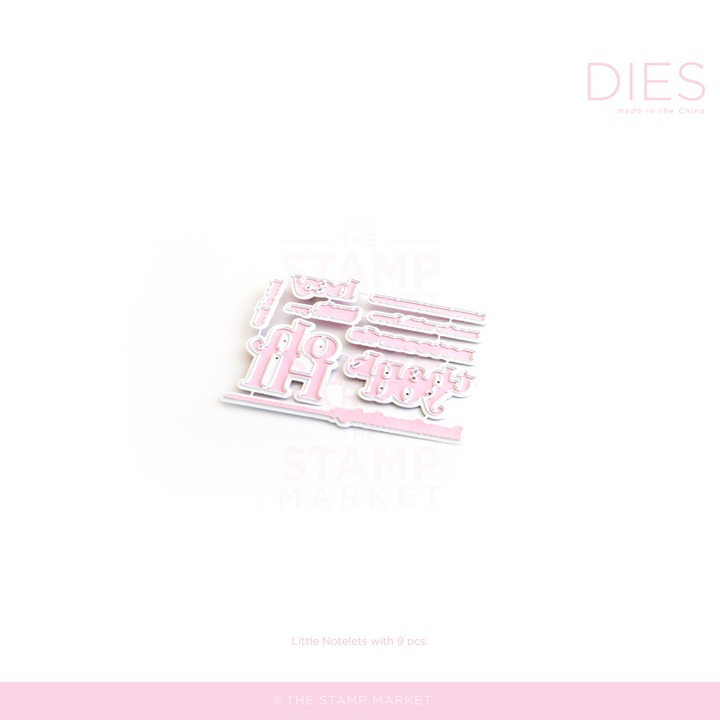 LITTLE NOTELETS DIE