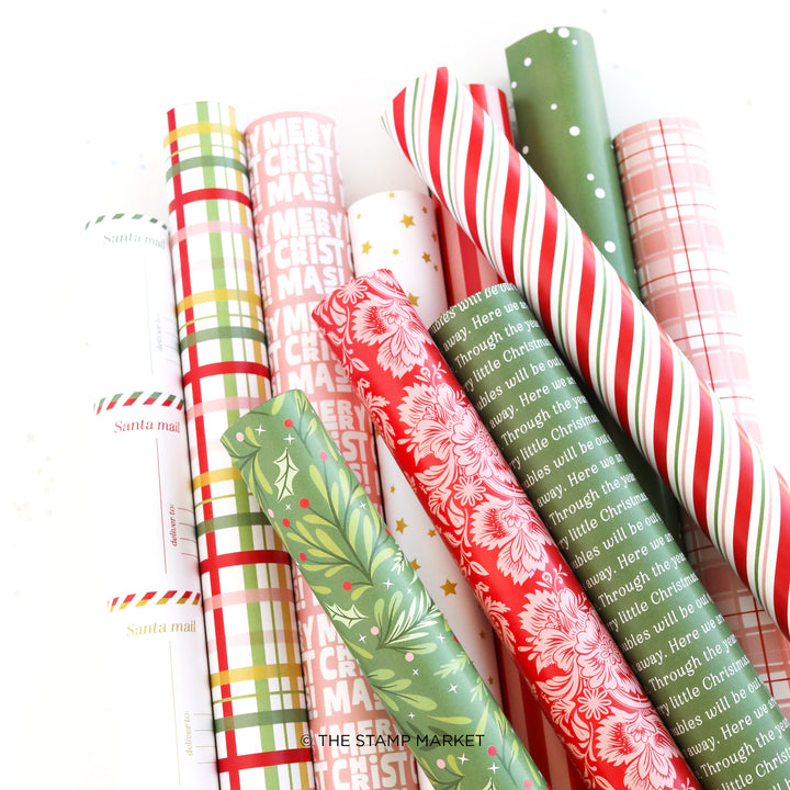 MERRY LITTLE CHRISTMAS 12 X 12 PATTERN PAPER