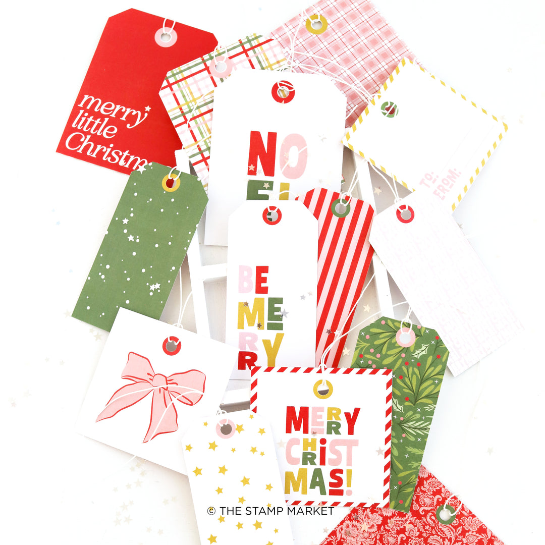 MERRY LITTLE CHRISTMAS 12 X 12 PATTERN PAPER