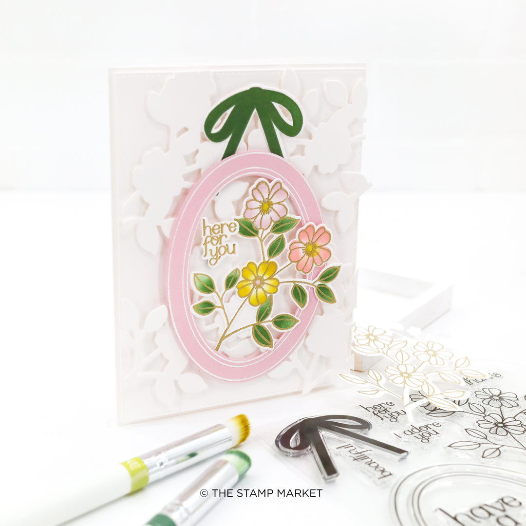 PETAL PORTRAIT STAMP SET