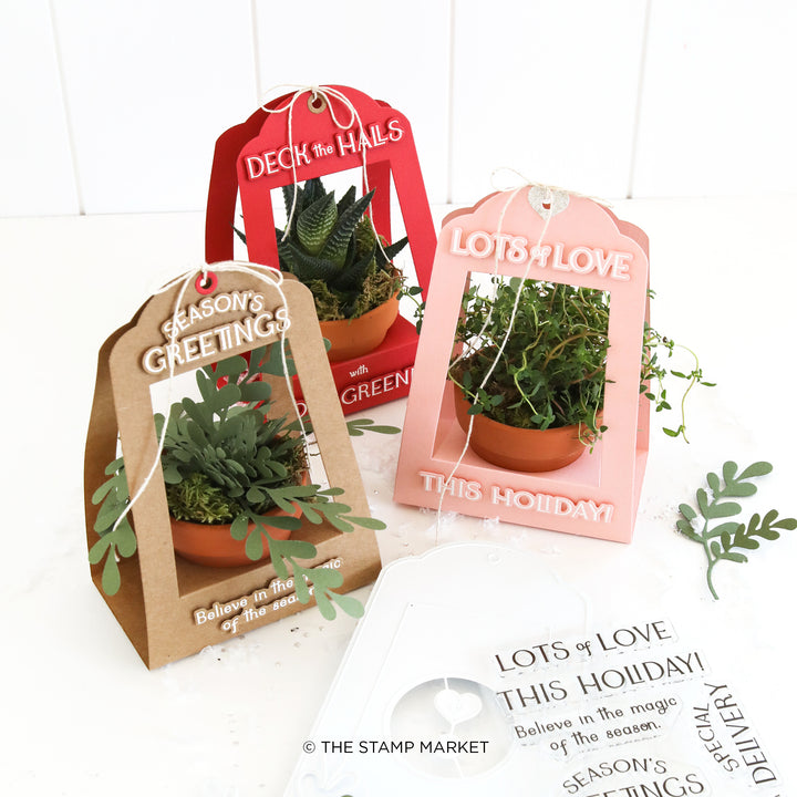 JOY & GREENERY STAMP