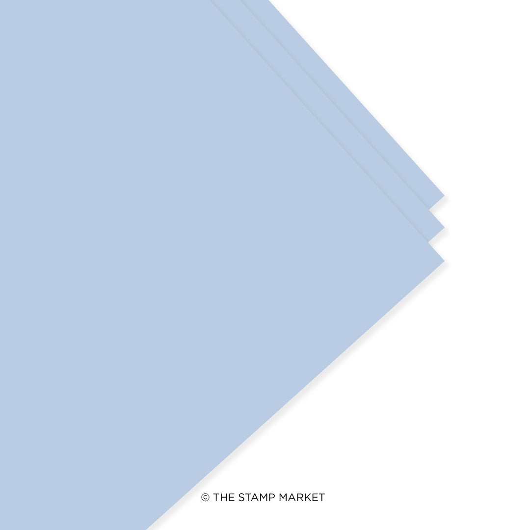 POWDER BLUE CARDSTOCK