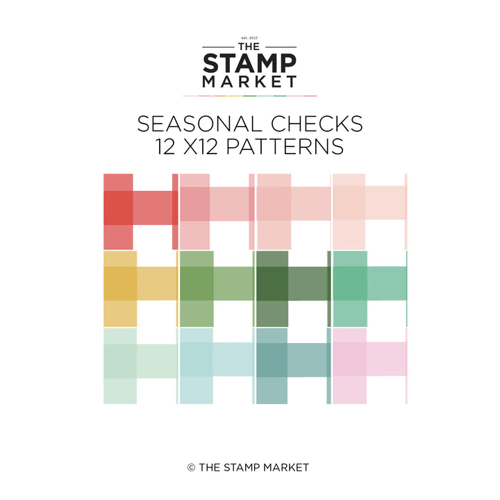 SEASONAL CHECKS 12X12 PATTERNS