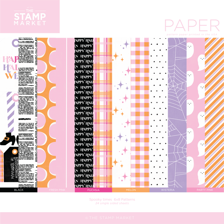 SPOOKY TIMES 6X8 PATTERNS