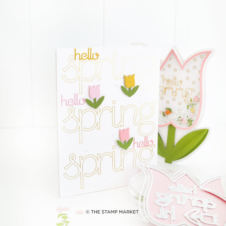 SPRING GREETINGS FOIL FUN
