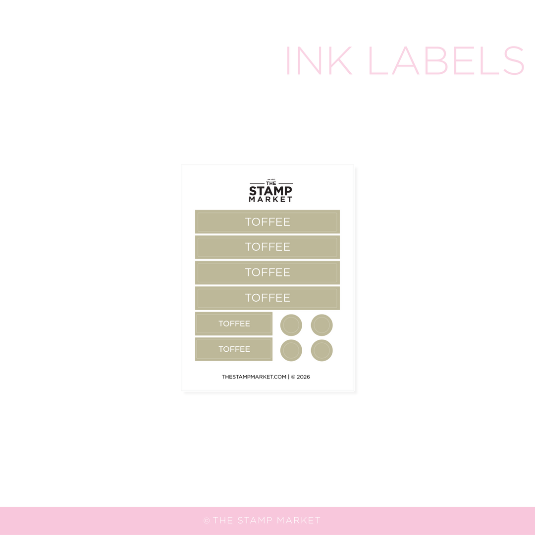 TOFFEE LABELS