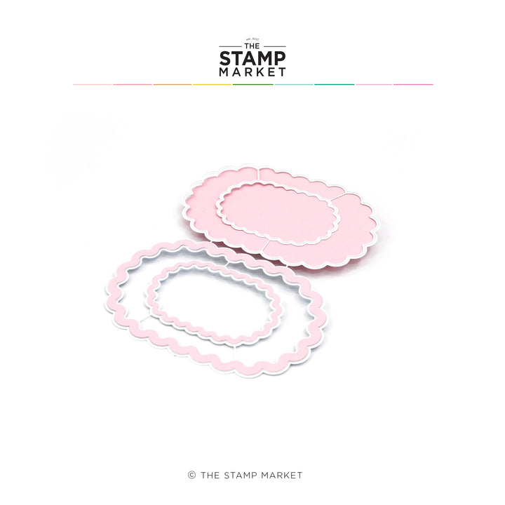 ROUNDED RECTANGLE SCALLOPS DIES
