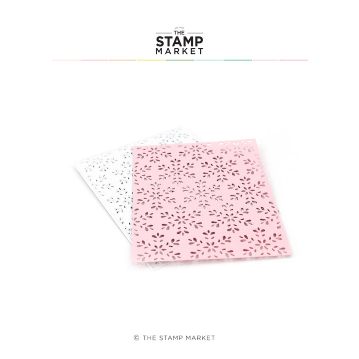FROSTED LACE COVER PLATE