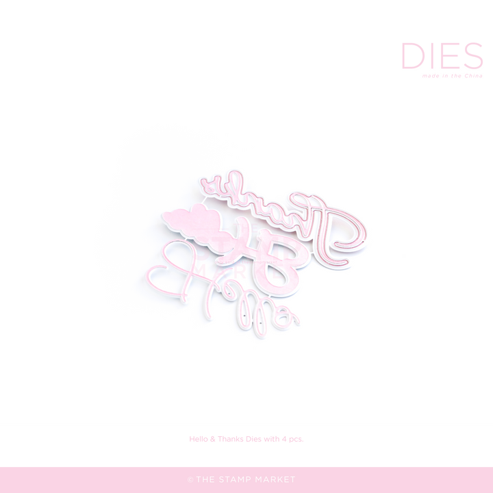 HELLO &amp; THANKS DIES