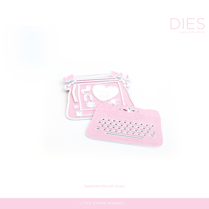 TYPEWRITER CARD DIE