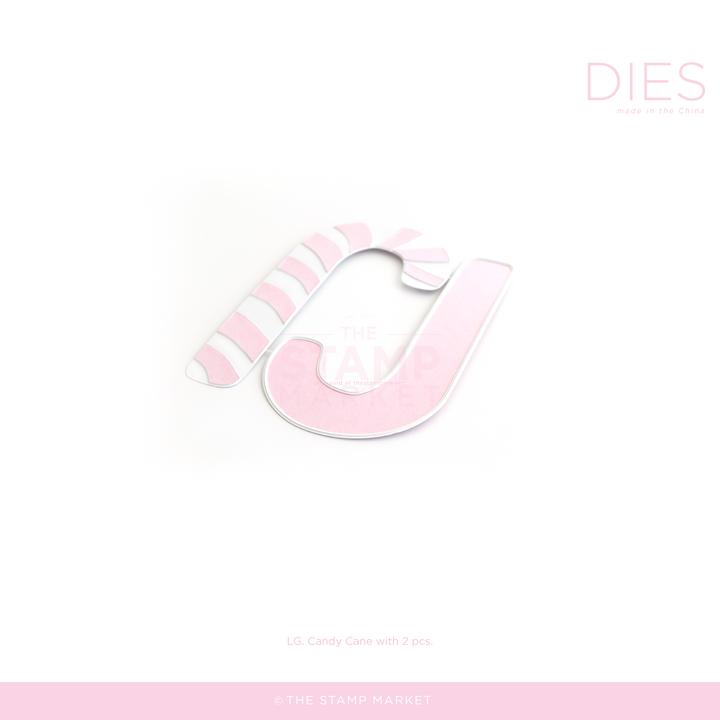 LARGE CANDY CANE DIE