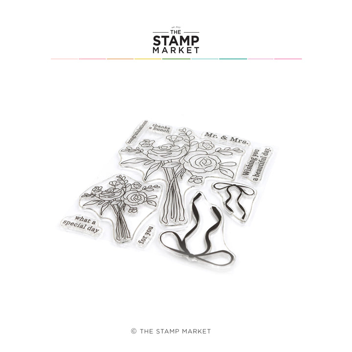 BEAUTIFUL BOUQUET  STAMP