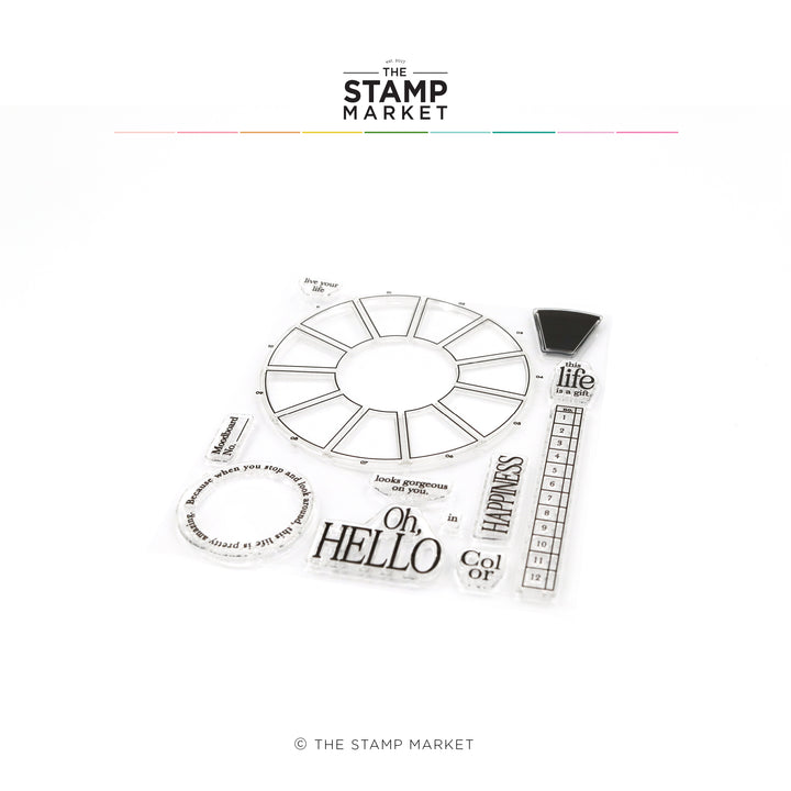COLORFUL LIFE STAMP SET