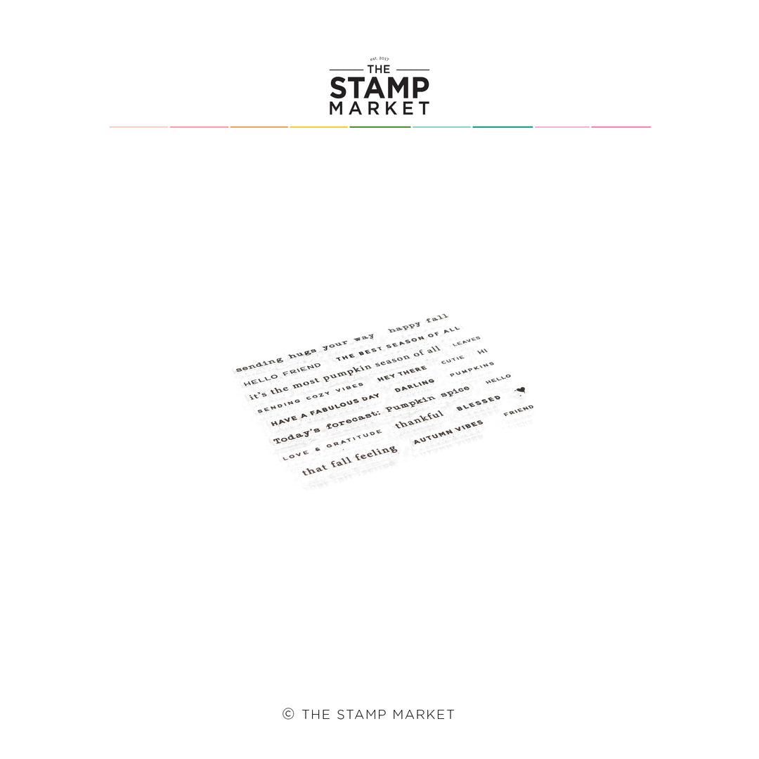 FALL FEELING STAMP