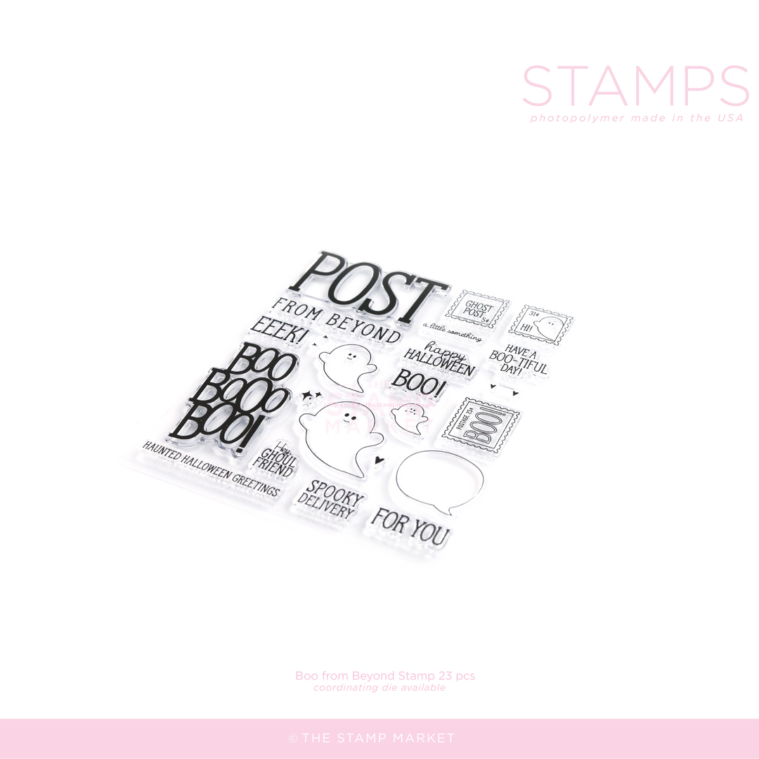 BOO FROM BEYOND STAMP