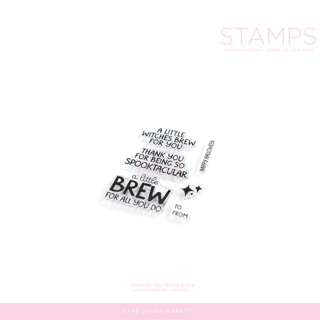 BREW FOR YOU STAMP