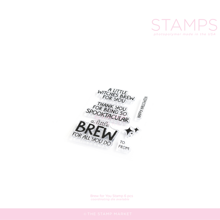 BREW FOR YOU STAMP