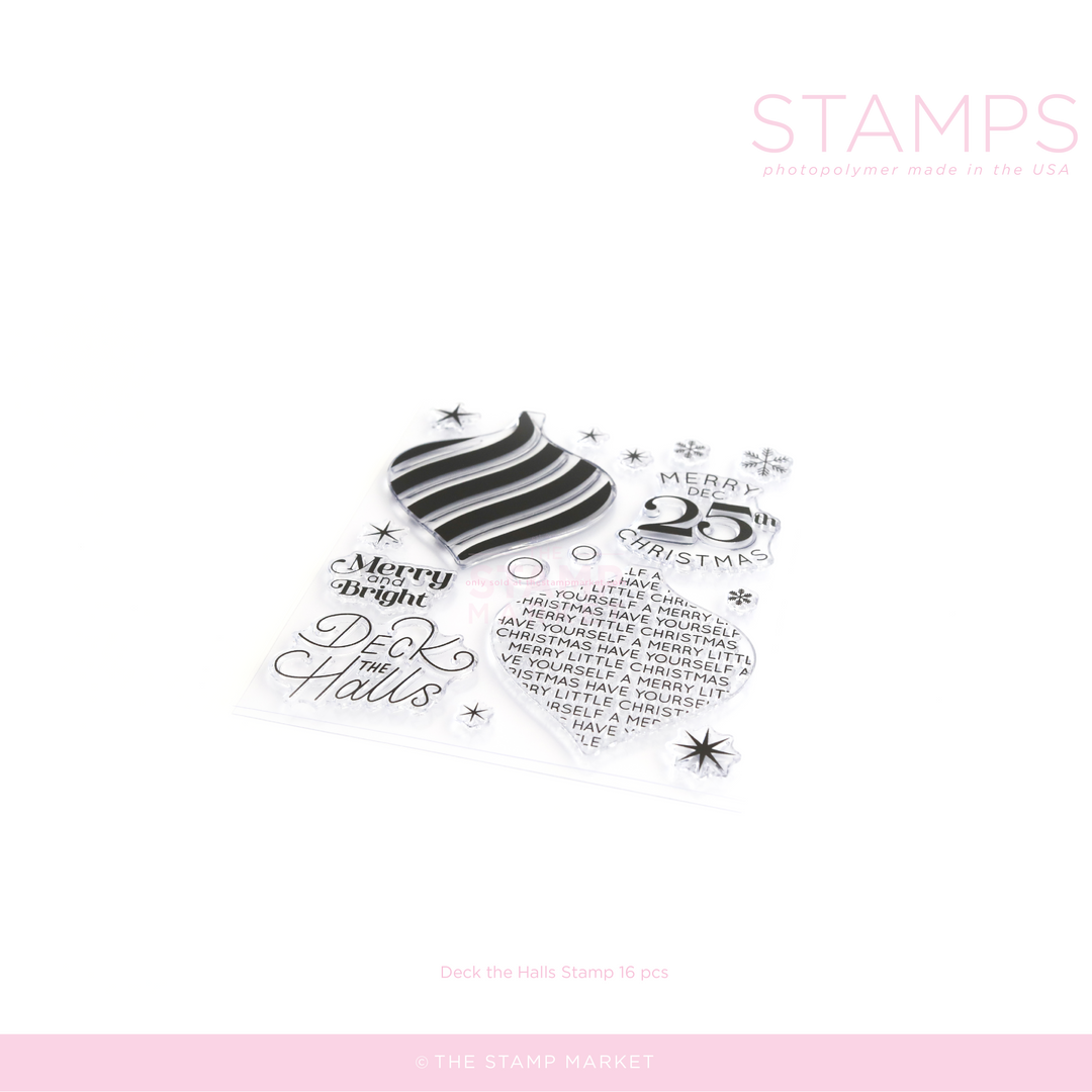 DECK THE HALLS  STAMP