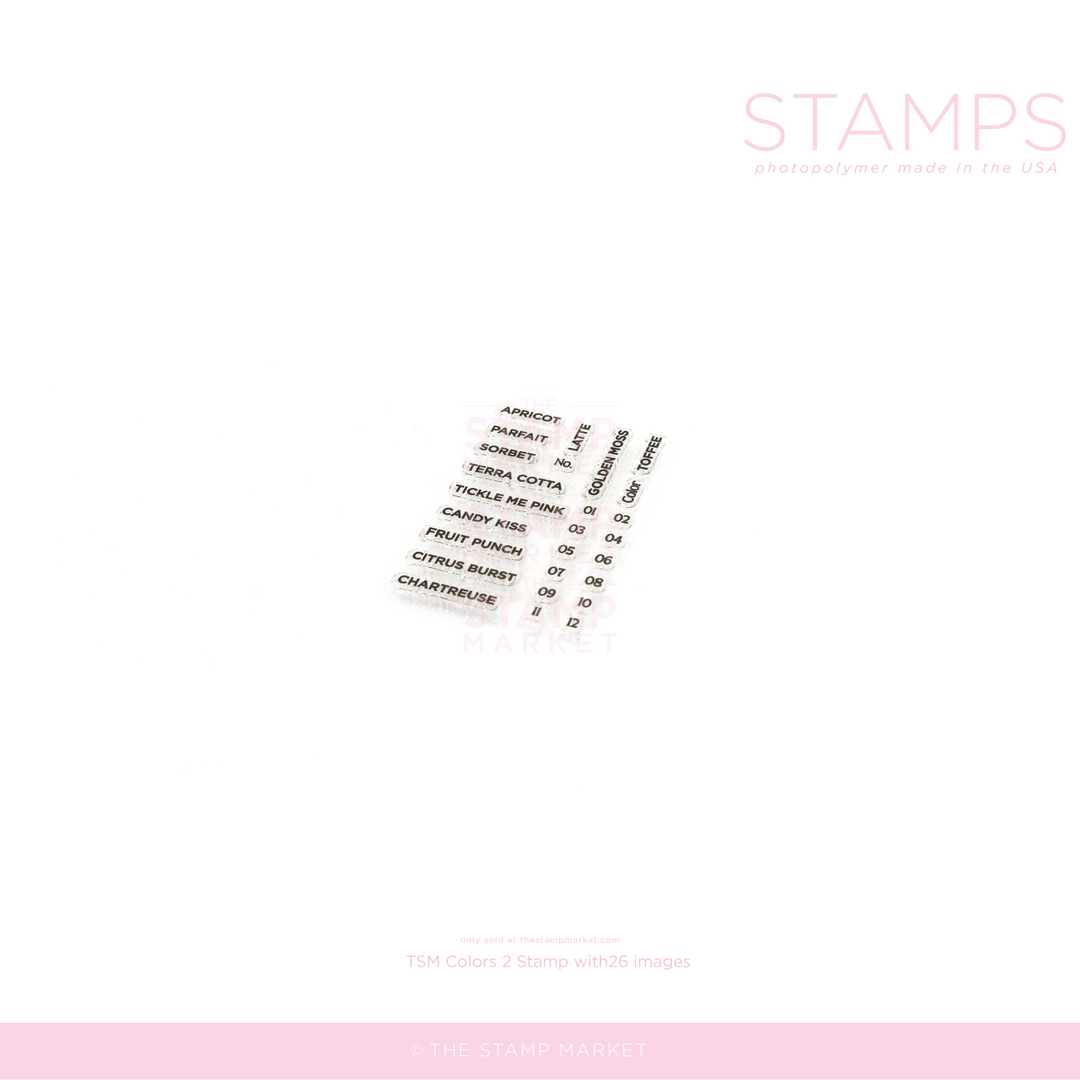 TSM COLORS 2 STAMP