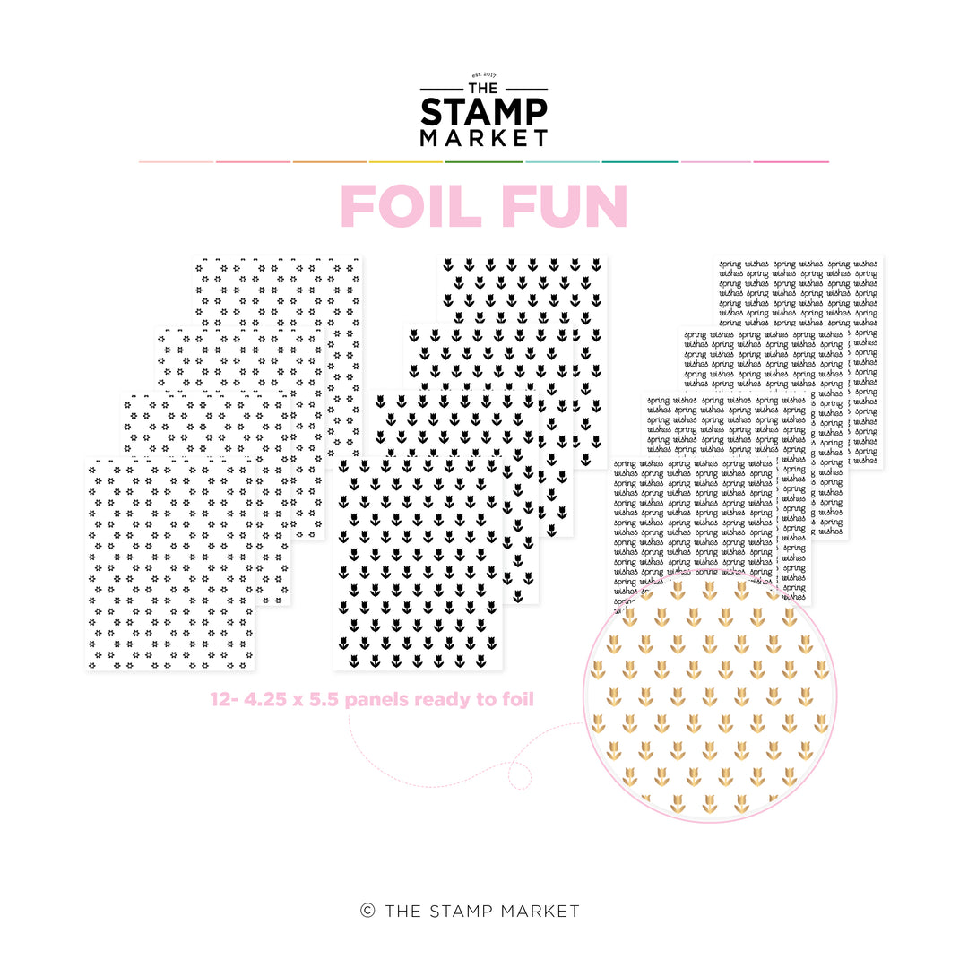 SPRING PRINTS FOIL FUN